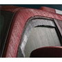 Heko Déflecteurs de ventanilla arrière pour Audi Q2 5D 2016-2023 (Ensemble) de couleur fumée transparent