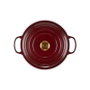 Le Creuset Signature Roaster rond 28cm Rhone rouge