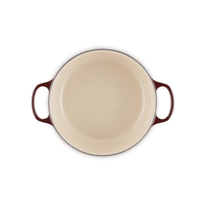 Le Creuset Signature Roaster rond 28cm Rhone rouge