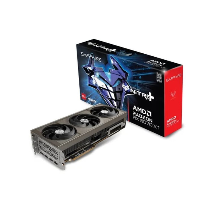 Carte Graphique Sapphire 11348-01-20G radeon rx 9070 xt 16 GB GDDR6 Carte Graphique Sapphire 11348-01-20G radeon rx 9070 xt 16 GB GDDR6