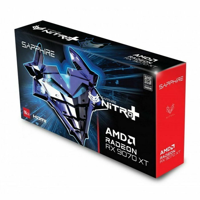 Carte Graphique Sapphire 11348-01-20G radeon rx 9070 xt 16 GB GDDR6 Carte Graphique Sapphire 11348-01-20G radeon rx 9070 xt 16 GB GDDR6