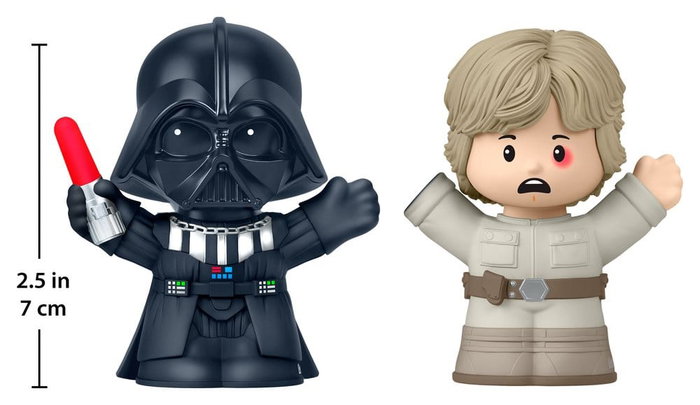 Star Wars Little People Collector pack 2 minifigurines I Am Your Father 7 cm