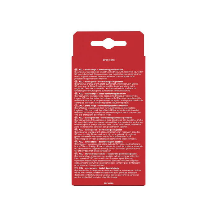 Préservatifs Ritex XXL