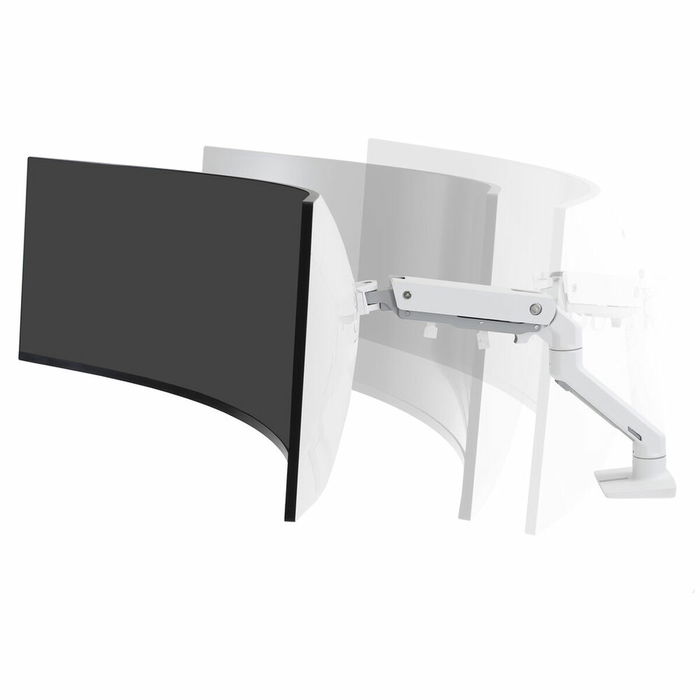 Support de table d'écran Ergotron 45-647-216 Blanc Noir Support de table d'écran Ergotron 45-647-216 Blanc Noir
