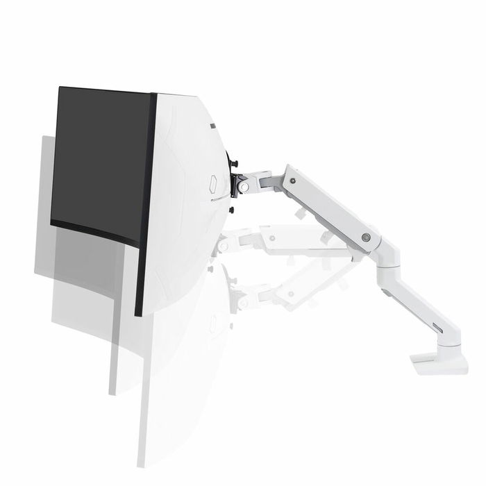 Support de table d'écran Ergotron 45-647-216 Blanc Noir Support de table d'écran Ergotron 45-647-216 Blanc Noir