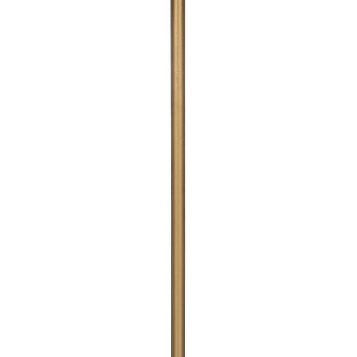 Bougeoir Doré Fer 15 x 15 x 54 cm