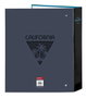 Safta Carpeta California Blackfit8 - Classeur à 4 anneaux 35 mm, dos large 27 x 33 x 6 cm - Noir