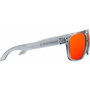 Northweek BOLD BRIGHT GREY Lunettes de soleil Polarisées Unisexe Gris Argent avec verres rouges