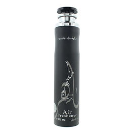 Lattafa Maahir Black Edition - Désodorisant d'ambiance à l'accord oriental boisé, flacon 300 ml