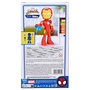 Hasbro - Figurine de super-héros Iron Man de 22.5 cm avec licence Marvel - Version multilingue (Français, Anglais, Allemand, Italien, Portugais, Espagnol) - Référence F6164