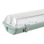 Luminaire étanche IP65 pour 2 x tubes LED T8 120cm ABS/PC Gris