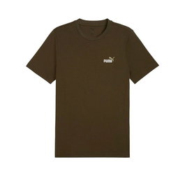 T-shirt à manches courtes homme Puma Essentials 2 Color Olive 7-8 ans