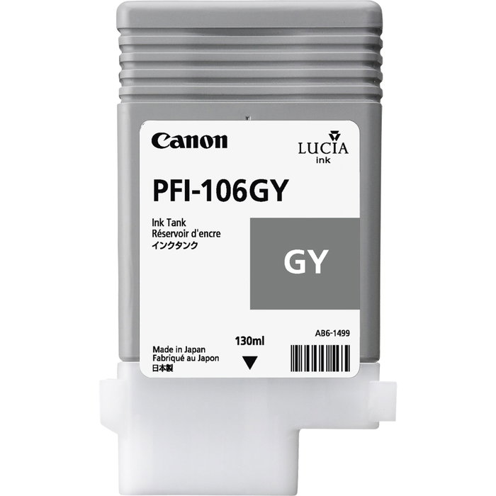 Canon PFI-106 GY Tinta gris Canon PFI-106 GY Tinta gris