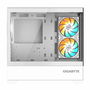 Boîtier ATX semi-tour Gigabyte C201 PANORAMIC ICE Blanc