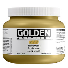 Golden Oxyde de Jaune Heavy Body 946 ml