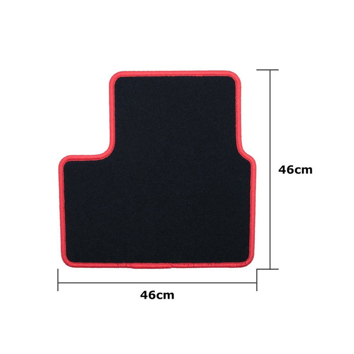 Set de tapis de voitures OCC Motorsport OCCRT0055RD Renault Arkana (2021) 5 Pièces