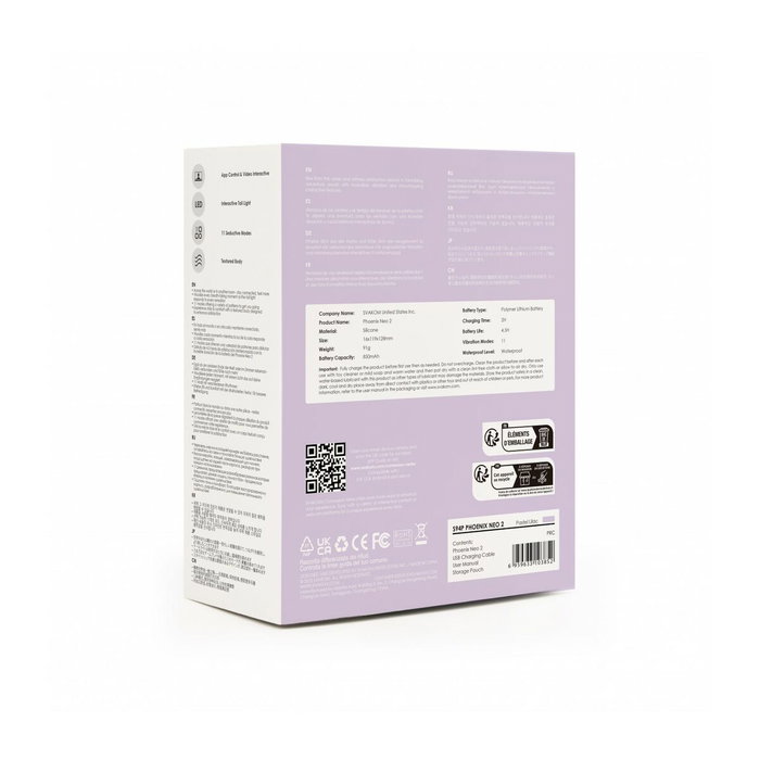 Vibromasseur à boules Svakom Lila