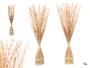 Giftdecor Ramillette Carrée Naturelle en Matière Végétale Séchée 14x100x10 cm (Set de 4)