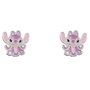 PEERS HARDY Pendientes Angel Stitch Disney Boucles d'oreilles en argent plaqué avec zirconium cubique