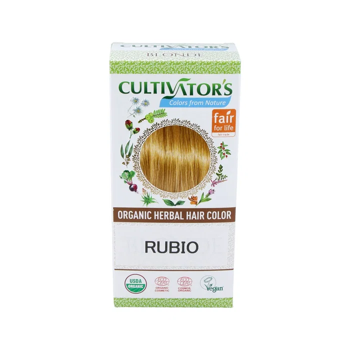 CULTIVATORS RUBIO coloration organique 100g CULTIVATORS RUBIO coloration organique 100g