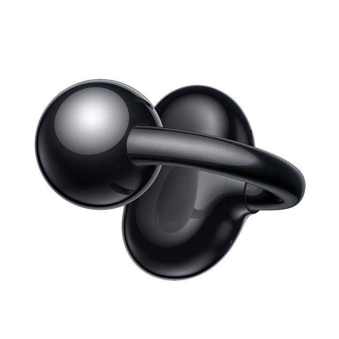 Huawei FreeClip - Casque audio True Wireless sans fil Bluetooth avec crochets auriculaires pour appels et musique - Recharge USB Type-C - Noir