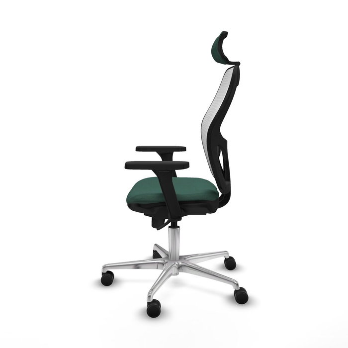 Piqueras y Crespo Chaise de Bureau avec Appui-tête Jorquera 3D086N2 Vert