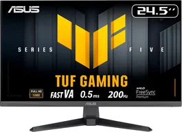 ASUS TUF Gaming VG257Q5A - Écran PC Gamer 24,5 pouces Full HD 200Hz 1ms, technologie VA, AMD FreeSync Premium, sRGB 125%