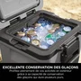 Ninja FrostVault FB230EUGY Glacière roulante 28L avec zone sèche - Rigide - Grise
