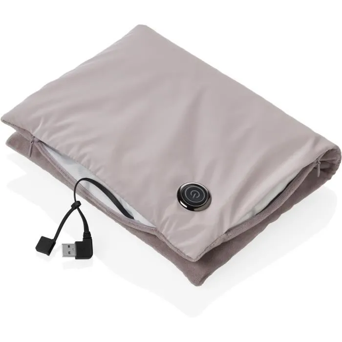 Medisana OL 400 Chauffe-mains et coussin chauffant sans fil 2-en-1, Chaleur infrarouge, 3 niveaux, Arrêt automatique, 10 W, Gris