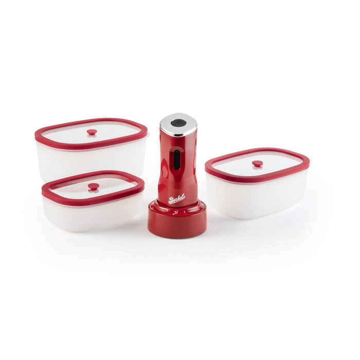 Berkel Kit All in One Icon Mini Pompe à Vide Rouge Berkel Kit All in One Icon Mini Pompe à Vide Rouge