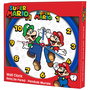 KIDS LICENSING - Horloge murale Super Mario Bros, décoration chambre, 25 cm