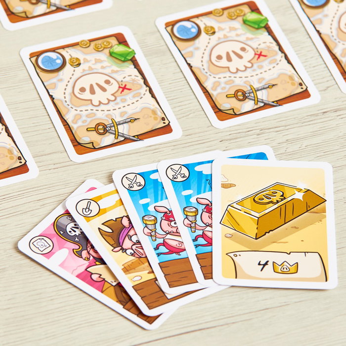Tranjis Games SL Jeu de Cartes Capitaine Bacon – Jeu de Société Familial à partir de 8 ans, 2 à 6 Joueurs, 15 Minutes