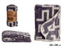 GIFTDECOR Manta Raschel Gris 220x240cm