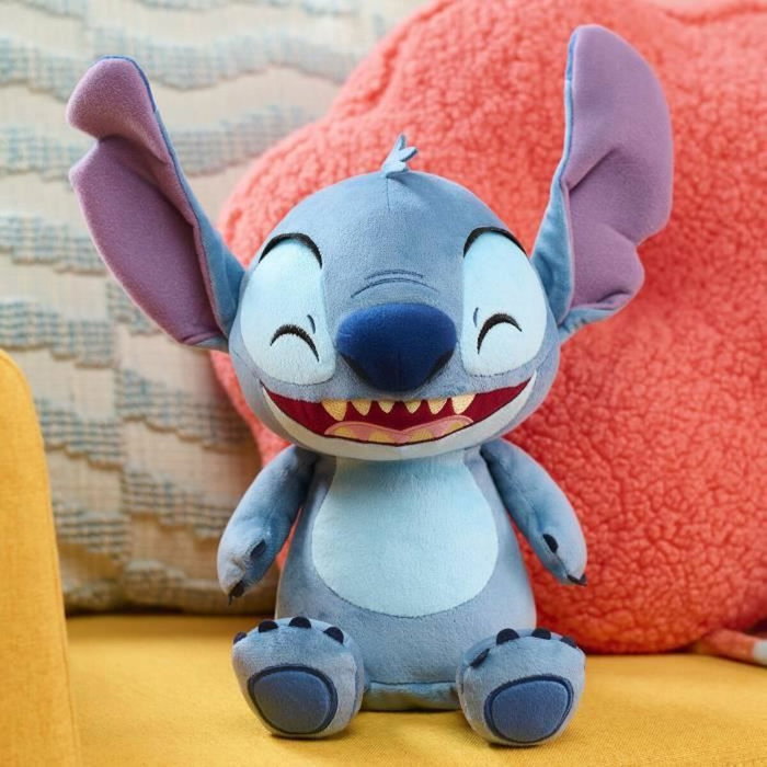 JUST PLAY Peluche Stitch Disney 28cm avec son et mouvement JUST PLAY Peluche Stitch Disney 28cm avec son et mouvement