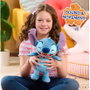 JUST PLAY Peluche Stitch Disney 28cm avec son et mouvement