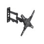 TooQ LP1345TN-B Support Mural TV pour Écrans 13-43 Pouces, VESA jusqu’à 200x200, Charge Maximale 20kg, Inclinable, Pivotant, Noir