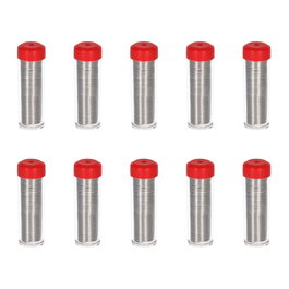 Hantums Pack de 10 tubes d'étain à 60% 10g 1mm