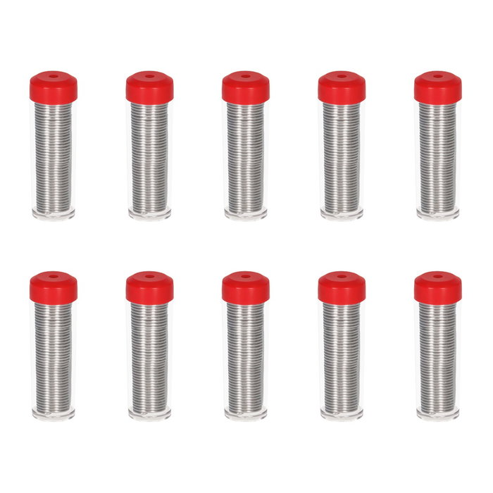 Hantums Pack de 10 tubes d'étain à 60% 10g 1mm Hantums Pack de 10 tubes d'étain à 60% 10g 1mm