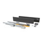 Emuca Kit de tiroir extérieur Concept gris anthracite, hauteur 105 mm, profondeur 400 mm