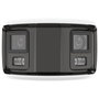 Hikvision Caméra réseau fixe Bullet panoramique 8 MP ColorVu avec objectif 4.0mm, résistance IP67 et technologie WDR 130 dB