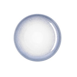 Bidasoa Lea Hydrozero Plat à Dessert en Porcelaine 21 cm Blanc Brillant Hydrozero