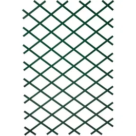 Nature - Treillis extensible en plastique vert anti-UV pour jardin, mur et plantes grimpantes - 50 x 150 cm