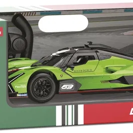 Mondo Motors Lamborghini SC63 RC Voiture Télécommandée - Échelle 1:14, 35 cm, 2.4 GHz, Portes Papillon, Phares Lumineux, Direction Complète