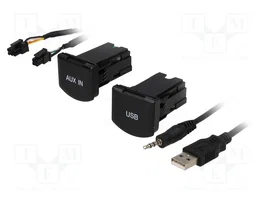 PER.PIC. Adaptateur USB/AUX pour VW Polo 2014->