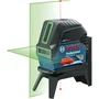Bosch Professional Niveau laser 2 lignes vertes GCL 2-15 G avec 15 m de portée, support rotatif RM1 et fixe BM3 - Réf. 0601066J00