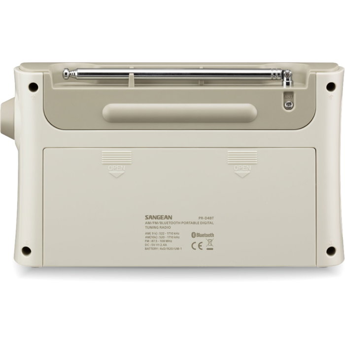 Sangean Radio AM/FM Beige