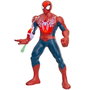 Hasbro Marvel Spider-Man Energized Figure Électronique 36,8 cm - Jouet avec Lumière et Son - Anglais, Français, Allemand, Italien, Portugais, Espagnol