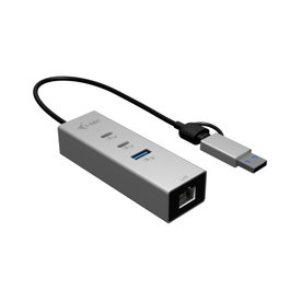 I-tec Hub USB-C/USB-A Metal 3 Port + 2.5GLAN Argent