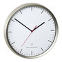 TFA Horloge murale analogique radio-commandée Frame Stainless Steel 60.3521.02