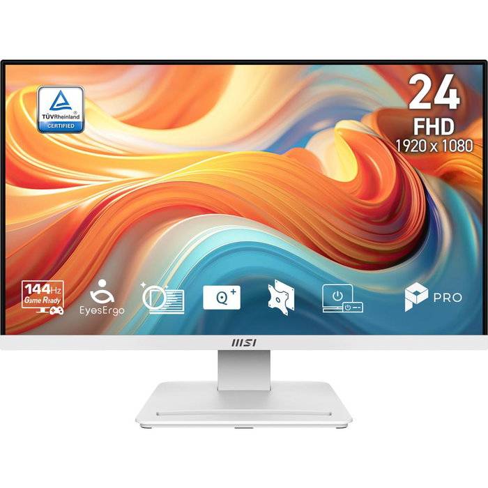 MSI MP241W E14V Monitor Gaming 23,8 Pouces Full HD 144Hz VA HDMI DisplayPort FreeSync